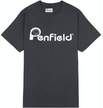 Penfield T-shirt Korte Mouw T-shirt Bear Chest Print