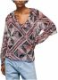 Pepe Jeans Blouseshirt van crêpe model 'Panya' - Thumbnail 1