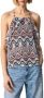 Pepe Jeans Multicolor Mouwloze Top voor Vrouwen Pink Dames - Thumbnail 1