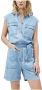 Pepe Jeans Korte aap Blauw Dames - Thumbnail 1