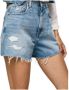 Pepe Jeans Denim Shorts Blauw Dames - Thumbnail 1