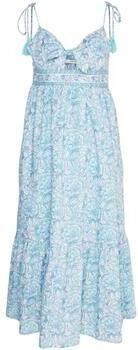 Pepe Jeans Bloemenprint Jurk Mallory Blue Dames