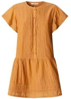 Pepe Jeans Mini-vrijetijdsjurk van mix van katoen en viscose model 'DESTIN' - Foto 3