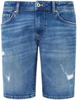 Pepe Jeans Denim Bermuda Shorts met Klassiek Design Blue Heren