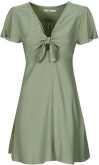 Pepe Jeans Zomerjurk NANI met knoopdetail bij de hals