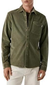 Pepe Jeans Regular fit vrijetijdsoverhemd van katoenmix model 'CLAYTON'