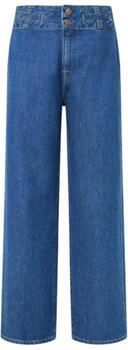 Pepe Jeans Straight Leg Denim Jeans Blue Dames