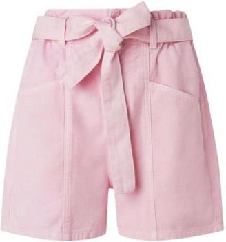 Pepe Jeans Hoge Taille Casual Shorts Pink Dames