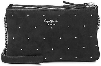 Pepe Jeans Stijlvolle Schoudertas Zwart Masha Maos Black Dames