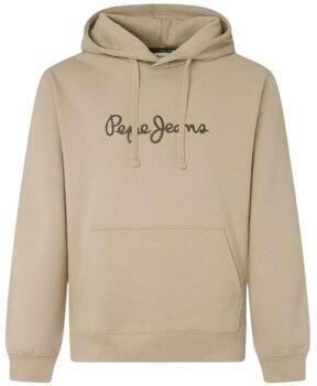 Pepe Jeans Beige katoenen sweatshirt met capuchon en borduursel Beige Heren - Foto 2