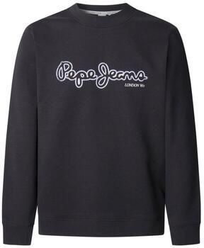 Pepe Jeans Sweatshirt DORIAN CREW met logoprint in used look