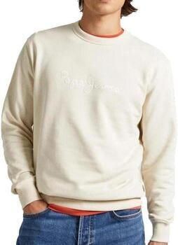 Pepe Jeans Zachte katoenen sweatshirt met opvallend logo Beige - Foto 4
