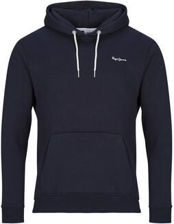 Pepe Jeans Hoodie MACBETH SMALL LOGO Regular Fit met geborduurd logo