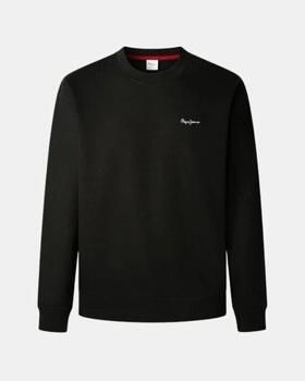 Pepe Jeans Regular fit sweatshirt van katoenmix model 'GRIFFIN'