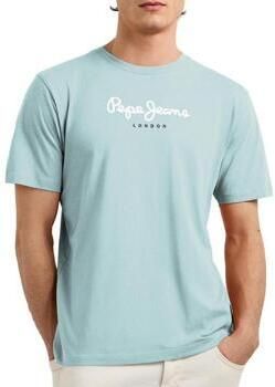 Pepe Jeans Regular fit T-shirt van puur katoen Model 'EGGO' - Foto 5