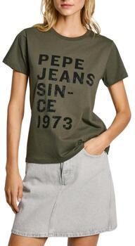 Pepe Jeans Gio T-shirt Green Dames - Foto 1