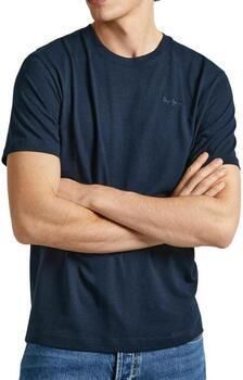 Pepe Jeans T-shirt met labelstitching model 'Connor'