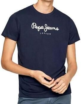 Pepe Jeans T-shirt van katoen model 'Eggo' - Foto 2