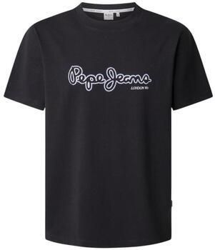 Pepe Jeans T-shirt DORIAN TEE met merkopschrift vooraan