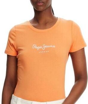 Pepe Jeans T-shirt NEW VIRGINIA met logoprint