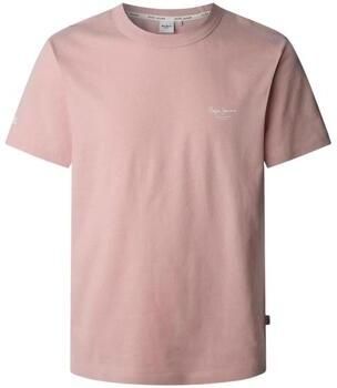 Pepe Jeans Regular fit T-shirt van puur katoen model 'TALBOT'