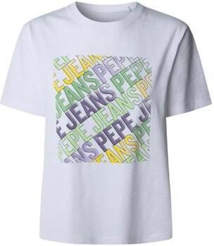 Pepe Jeans T-shirt Amelia met print vooraan