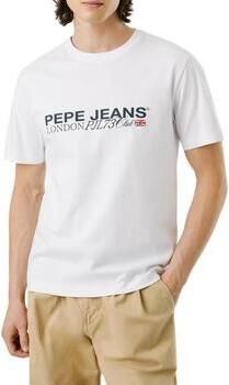 Pepe Jeans T-shirt MATTHEW TEE Regular fit met ronde hals