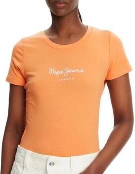 Pepe Jeans T-shirt NEW VIRGINIA met logoprint