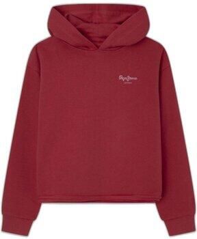 Pepe Jeans Hoodie met labelprint model 'ELICIA'