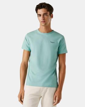 Pepe Jeans slim fit T-shirt van katoenmix model 'ORIGINAL BASIC 3N' - Foto 2