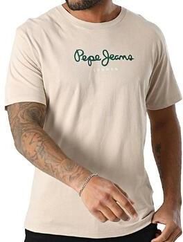 Pepe Jeans T-shirt Korte Mouw T-shirt Eggo N beige