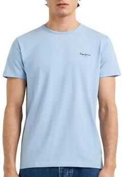 Pepe Jeans slim fit T-shirt van katoenmix model 'ORIGINAL BASIC 3N'
