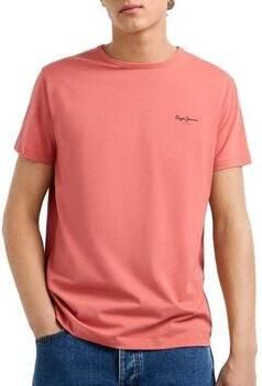 Pepe Jeans slim fit T-shirt van katoenmix model 'ORIGINAL BASIC 3N'