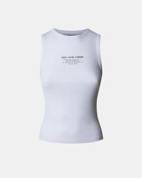 Pepe Jeans Tanktop met labelprint model 'VIV' - Foto 2