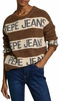 Pepe Jeans Helmi Sweater Brown Dames