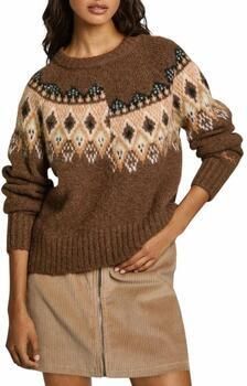 Pepe Jeans Gebreide pullover met ribboorden model 'HOLLY'