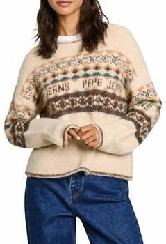 Pepe Jeans Gebreide pullover met ribboorden