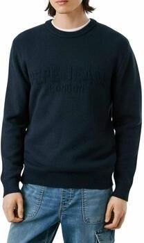 Pepe Jeans Regular fit gebreide pullover van een mix van viscose en katoen model 'PHINEAS'