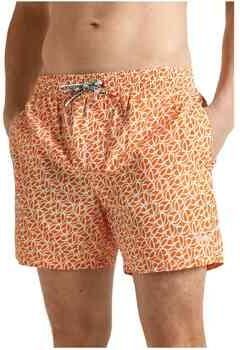 Pepe Jeans Heren Zwembroek Print Pmb10394 Orange Heren