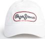 Pepe Jeans Stijve Klep Baseballpet White Dames - Thumbnail 1