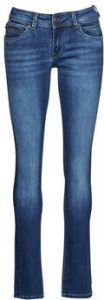 Pepe Jeans Slim fit jeans met stretch model 'New Brooke'