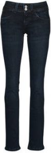 Pepe Jeans Rechte jeans NEW GEN Straight pasvorm met middelhoge band met dubbele knoop en onzichtbaar kleingeldzakje van leuk comfort stretch-denim