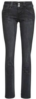 Pepe Jeans Rechte jeans NEW GEN Straight pasvorm met middelhoge band met dubbele knoop en onzichtbaar kleingeldzakje van leuk comfort stretch denim