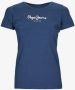 Pepe Jeans T-shirt NEW VIRGINIA met logoprint - Thumbnail 1