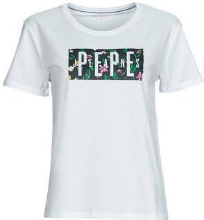 Pepe Jeans T-shirt PATSY met aansluitende pasvorm en met leuke karakteristieke frontprint