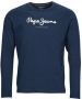 Pepe Jeans Longsleeve T-shirt Pm508209 Blauw Heren - Thumbnail 1