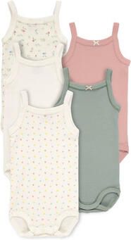Petit Bateau Kinder bodies 5 BODIES A BRETELLES ADELE