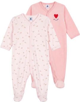 Petit Bateau Pyjama's nachthemden DORS BIEN X 2