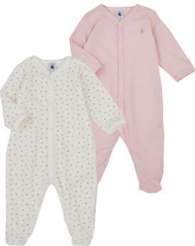 Petit Bateau Pyjama's nachthemden LOT PYJAMA X2