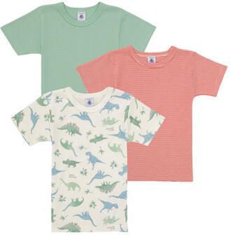 Petit Bateau T-shirt Korte Mouw 3 TEE SHIRTS MC